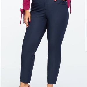 Eloquii NWT Kady 22R Navy Pants brand new